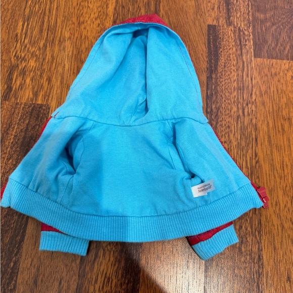 American Girl Doll Ready For Fun Meet Red Hoodie Jacket Toy Doll Top - Picture 6 of 6